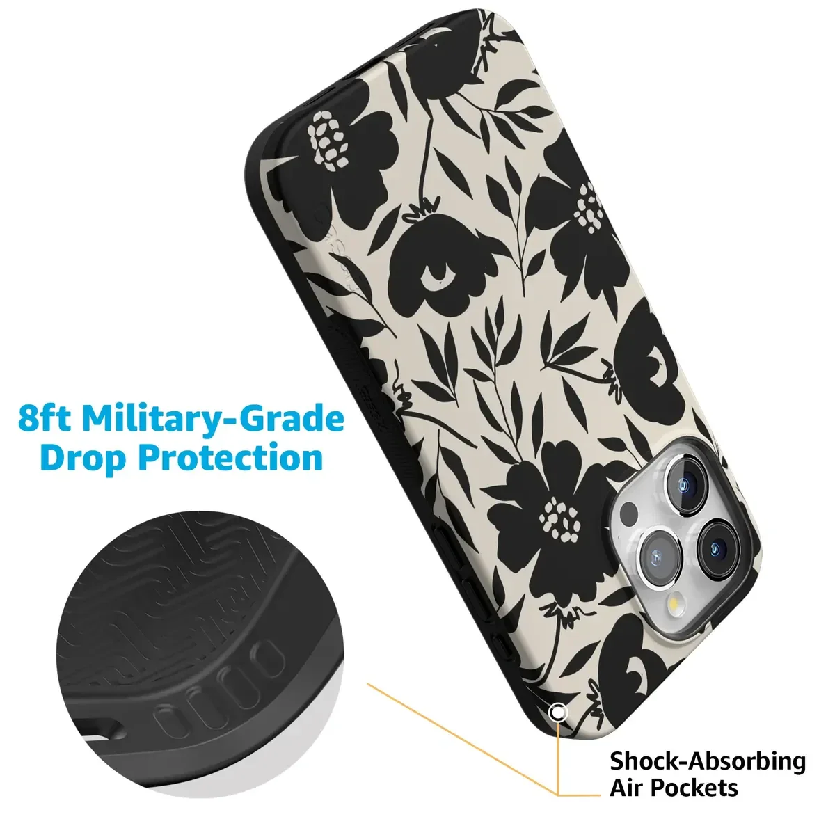 Dark Fantasy | Contrast Floral Case - Image 201