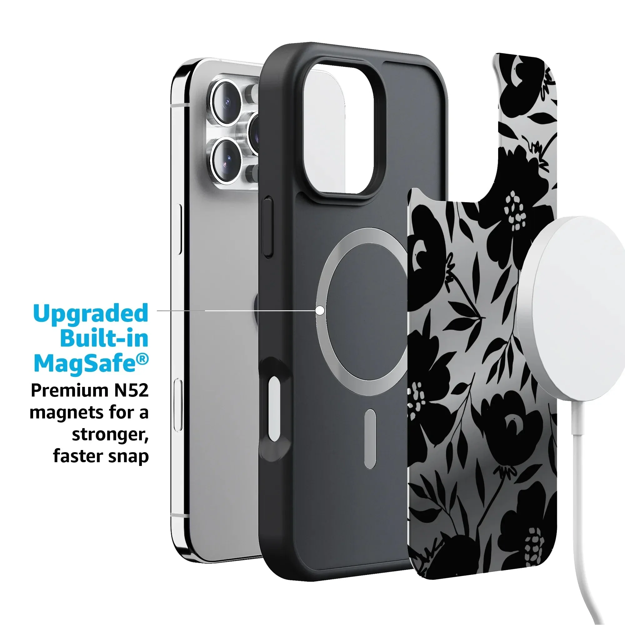 Dark Fantasy | Contrast Floral Case - Image 215
