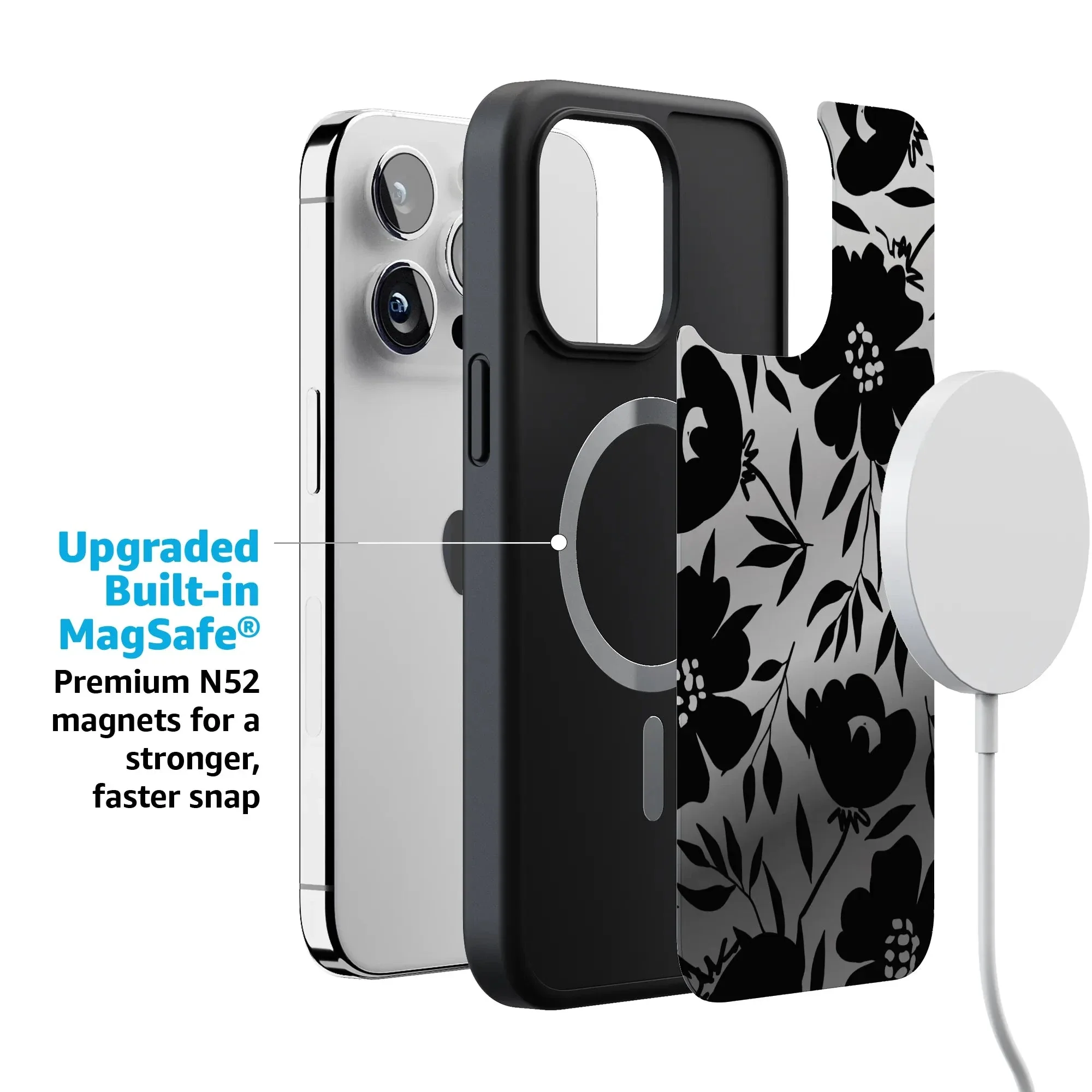 Dark Fantasy | Contrast Floral Case - Image 219