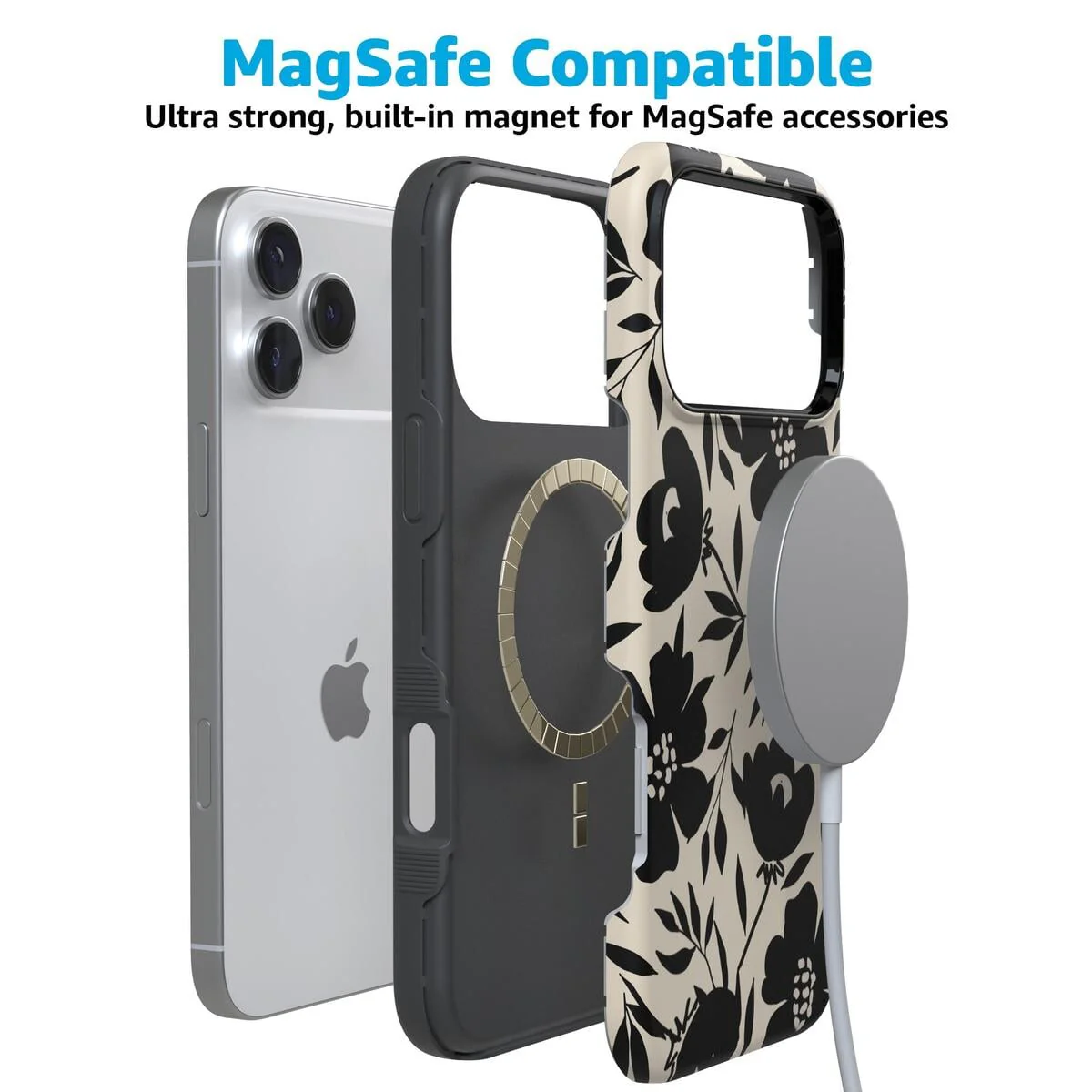 Dark Fantasy | Contrast Floral Case - Image 7