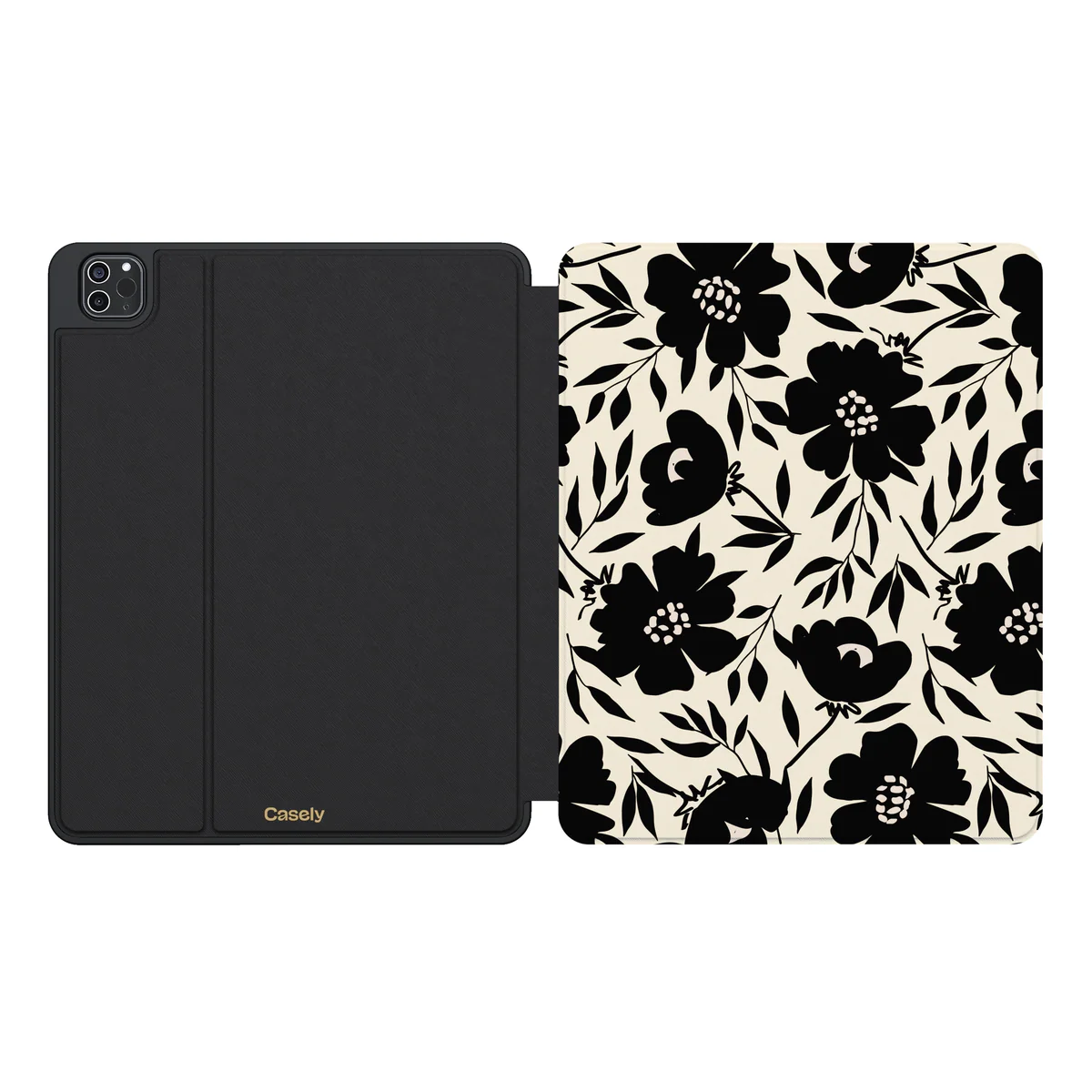 Dark Fantasy | Contrast Floral iPad Case - Image 15