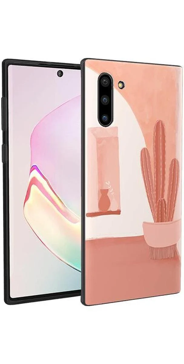 Desert Daze | Peachy Cactus Samsung Case - Image 2