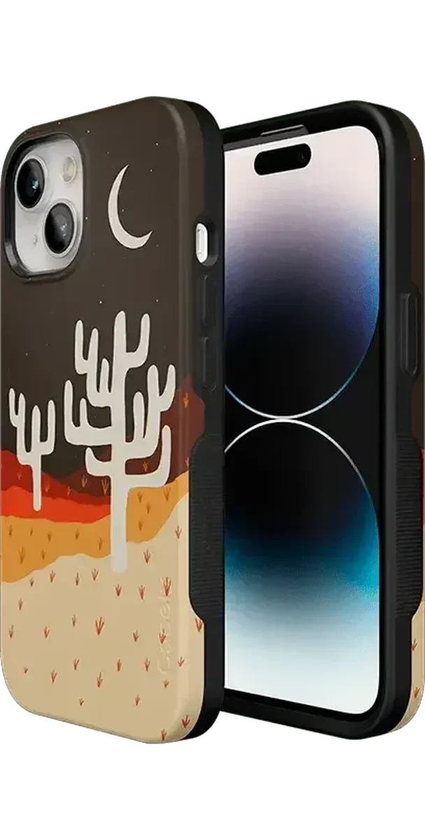 Desert Nights | Cactus Colorblock Case - Image 91