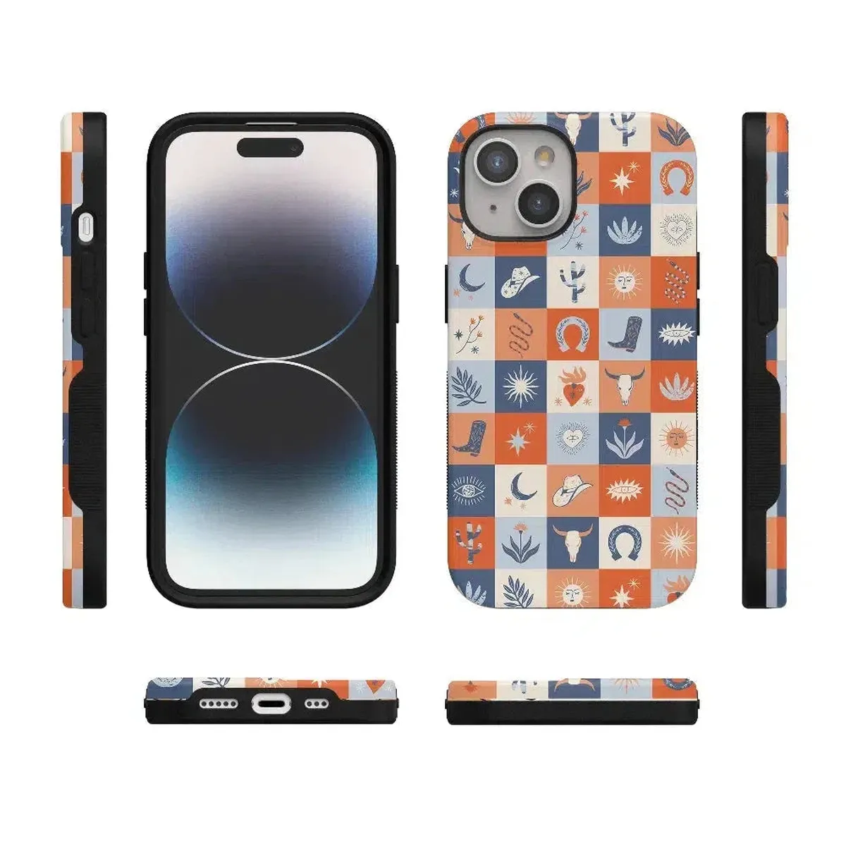 Dirt Road Chic | Western Squares Case - Image 53
