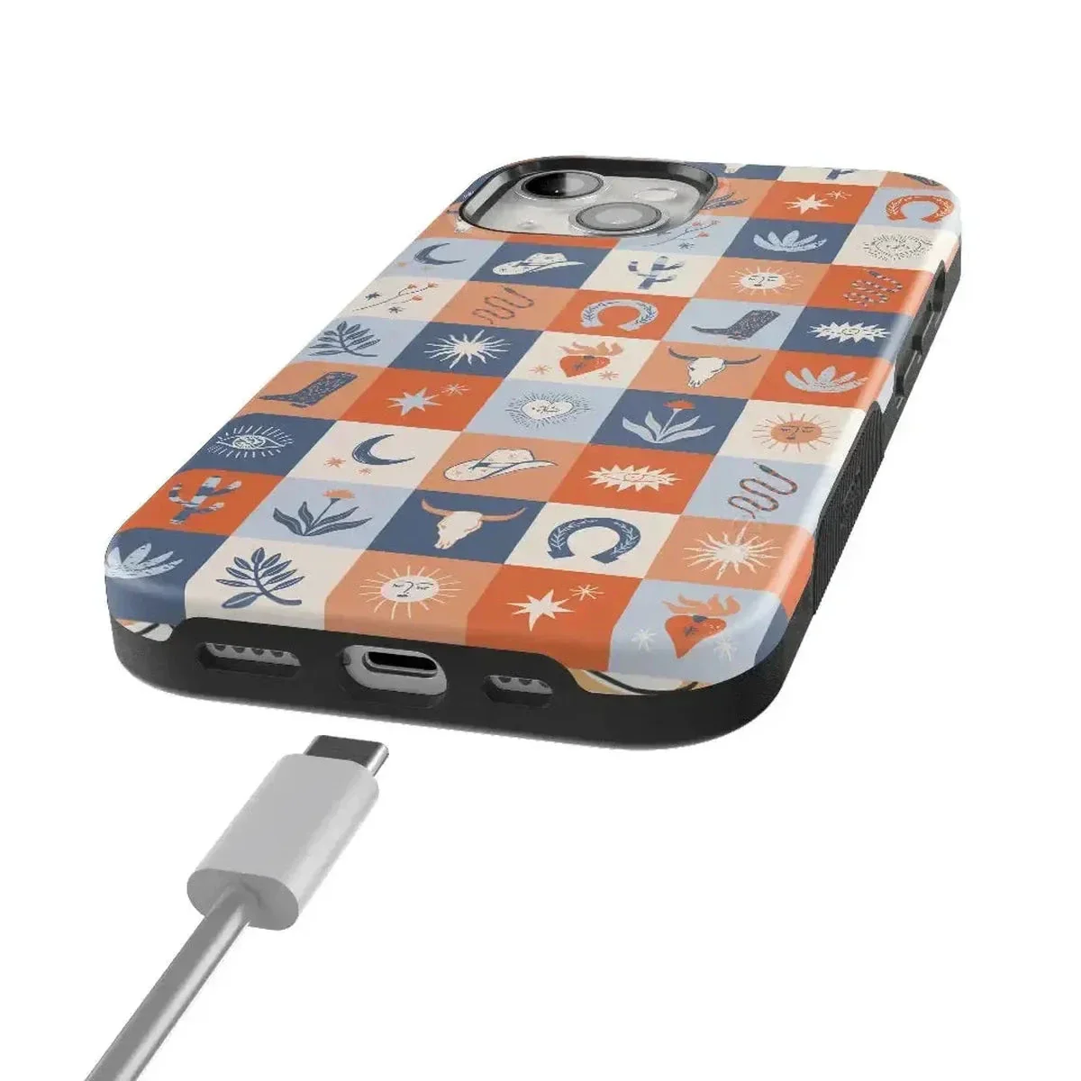 Dirt Road Chic | Western Squares Case - Image 54