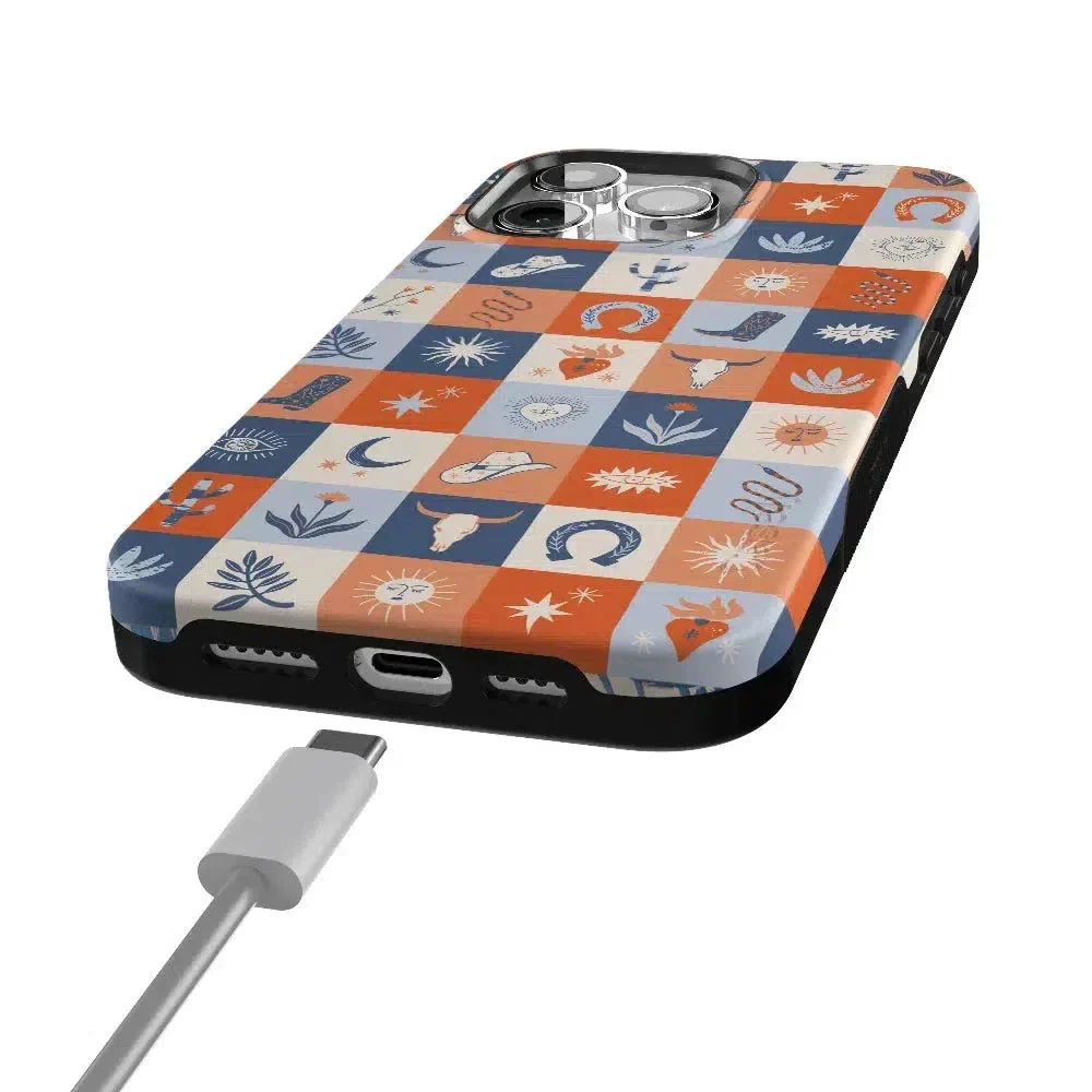 Dirt Road Chic | Western Squares Case - Image 65