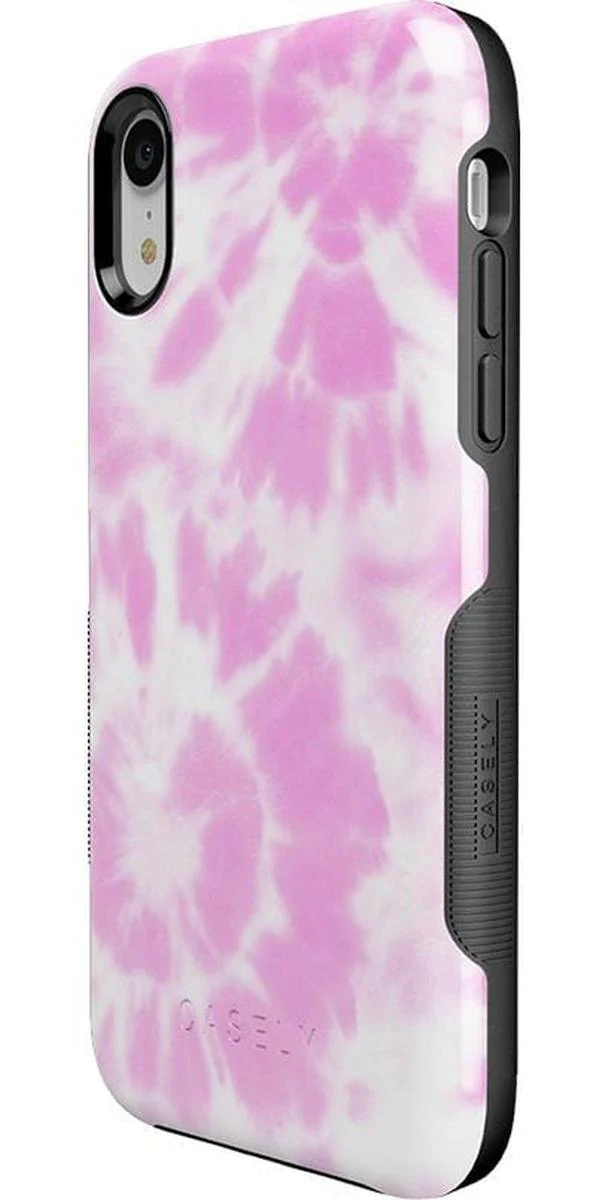 Down for Whatever | Light Pink Tie Dye Case - Image 37