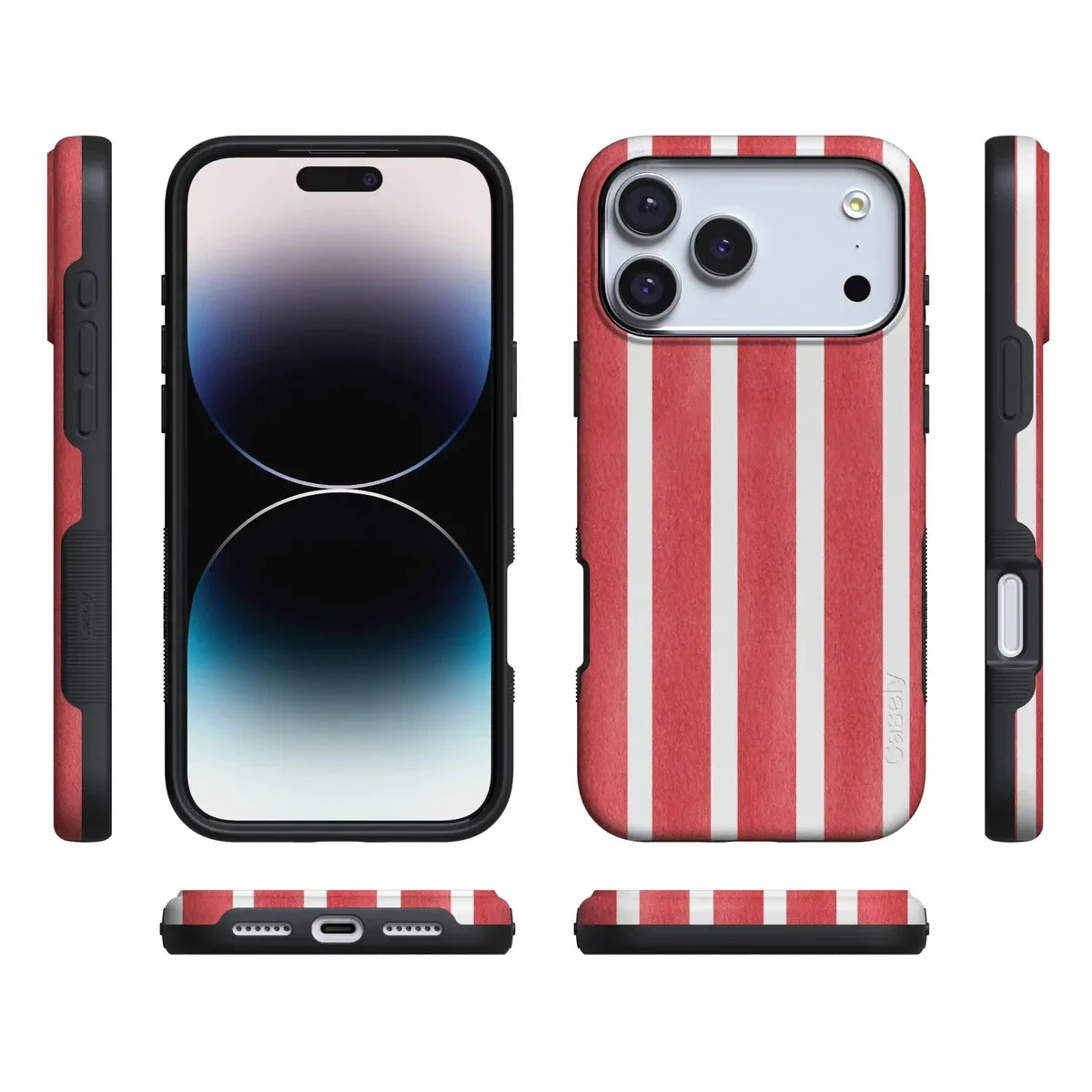 East Coast Summer | Red Stripes Case - Image 5