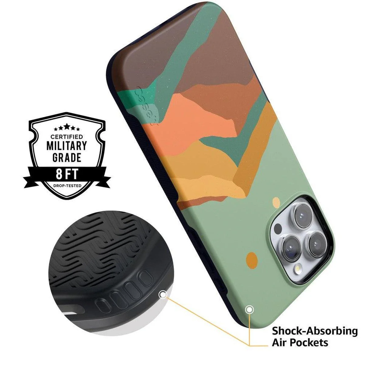Endless Peaks | Colorblock Mountain Case - Image 100