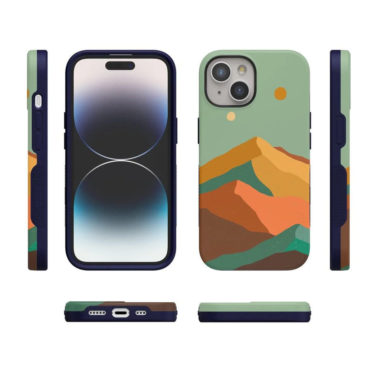 Endless Peaks | Colorblock Mountain Case - Image 86