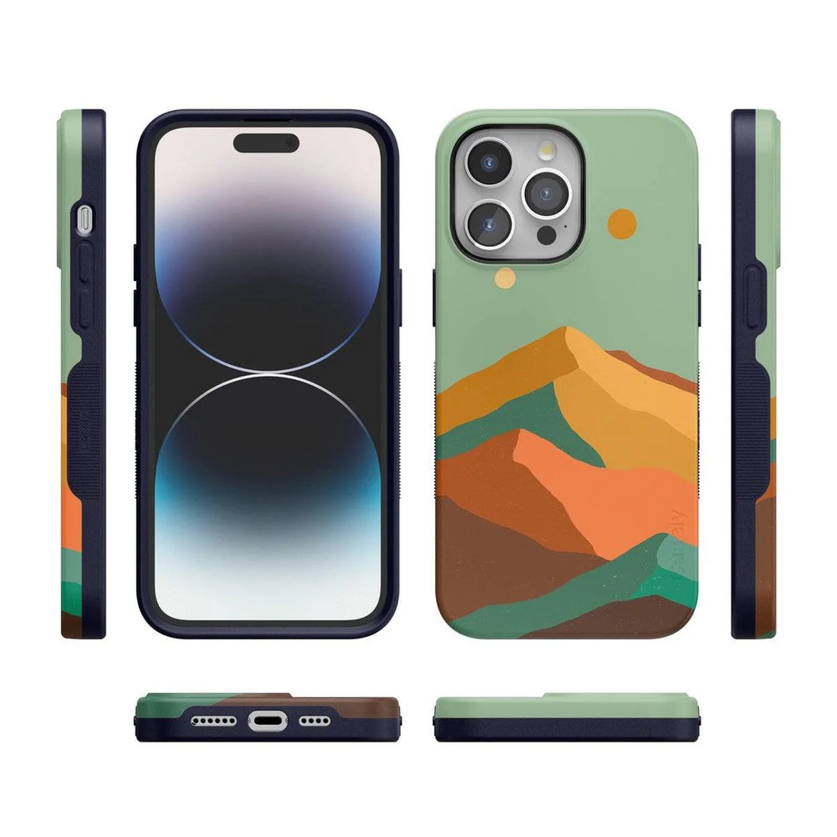 Endless Peaks | Colorblock Mountain Case - Image 94