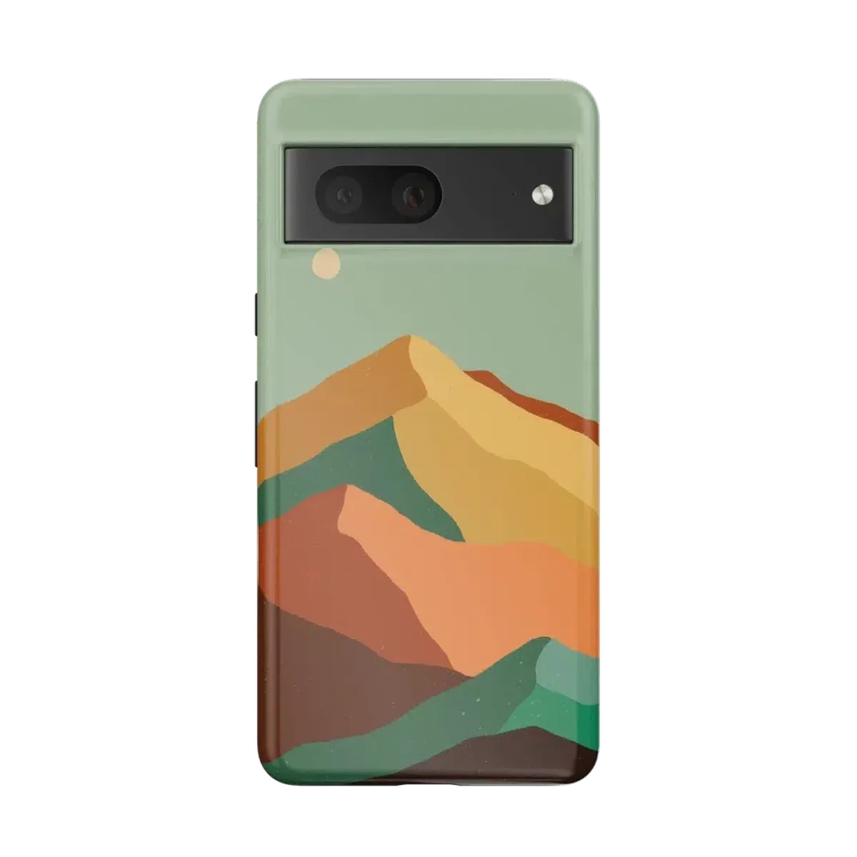 Endless Peaks | Colorblock Mountain Google Pixel Case - Image 7