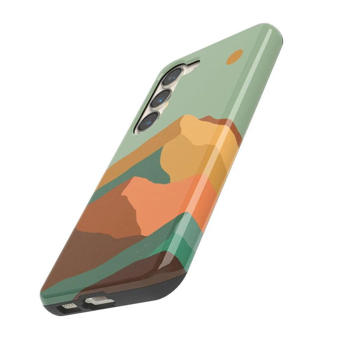 Endless Peaks | Colorblock Mountain Samsung Case - Image 16