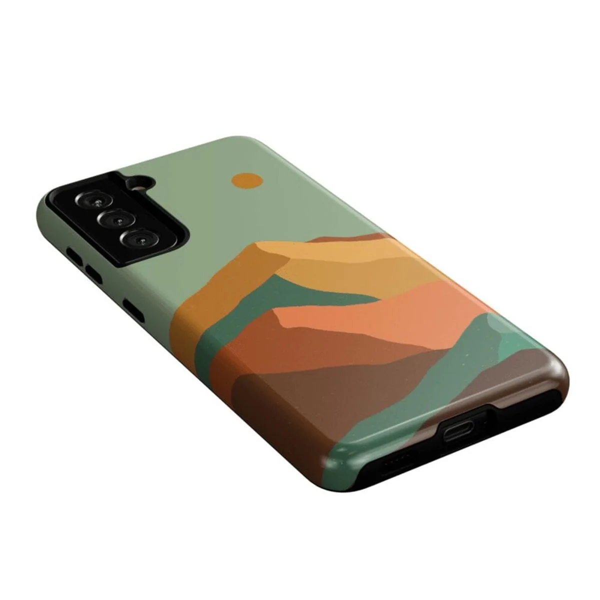 Endless Peaks | Colorblock Mountain Samsung Case - Image 20