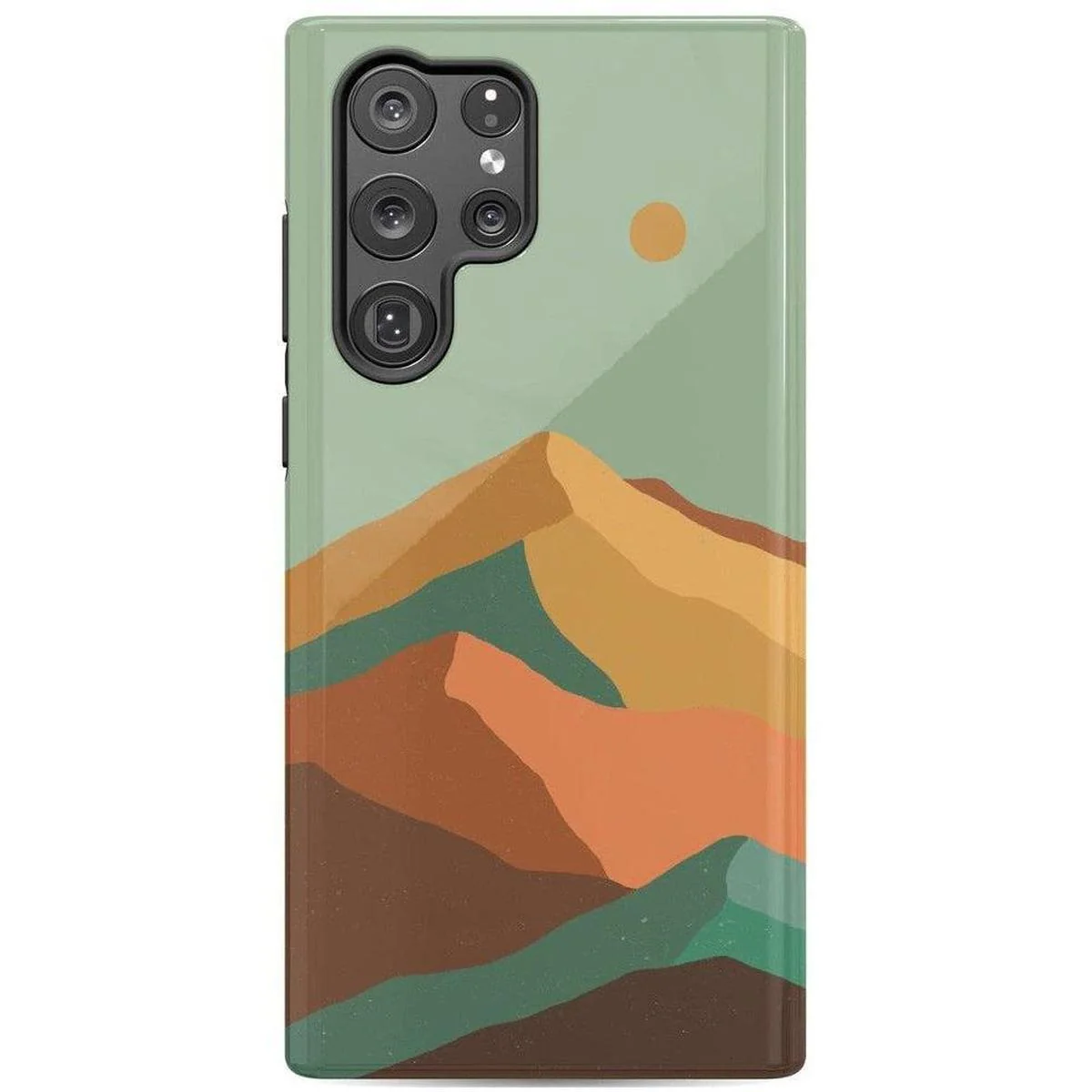 Endless Peaks | Colorblock Mountain Samsung Case - Image 22