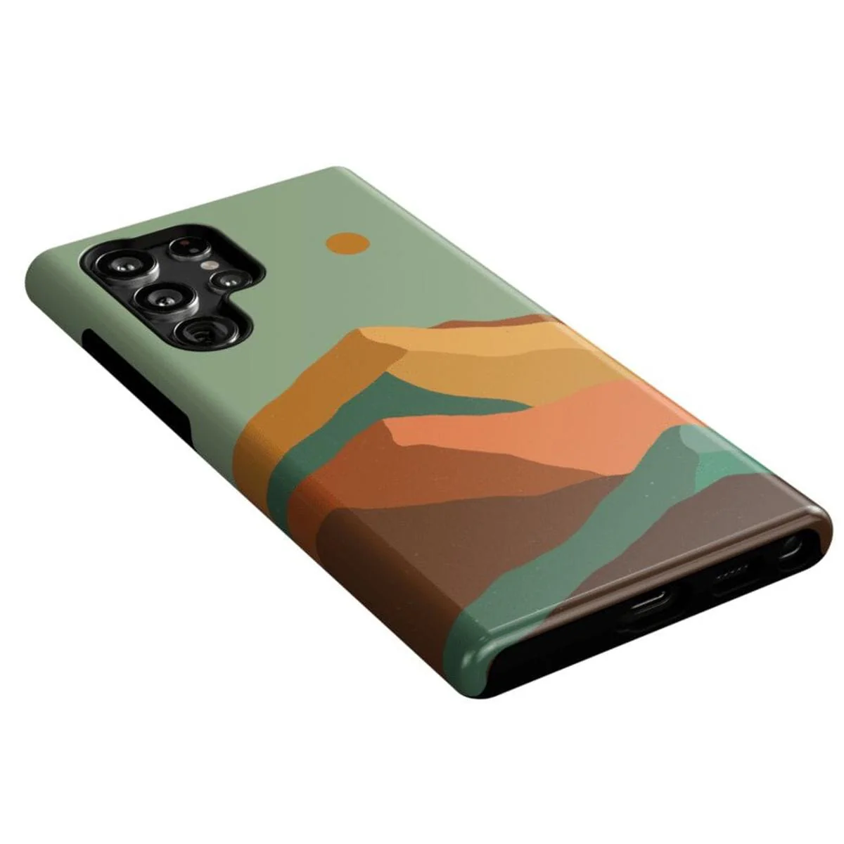 Endless Peaks | Colorblock Mountain Samsung Case - Image 23