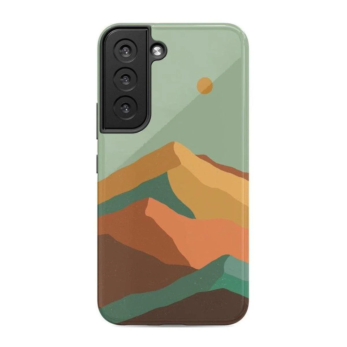Endless Peaks | Colorblock Mountain Samsung Case - Image 25