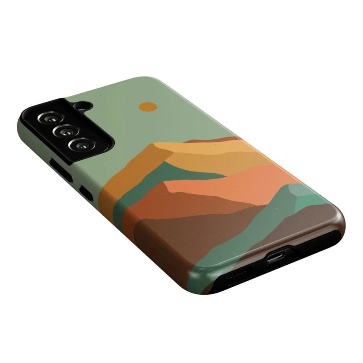 Endless Peaks | Colorblock Mountain Samsung Case - Image 26