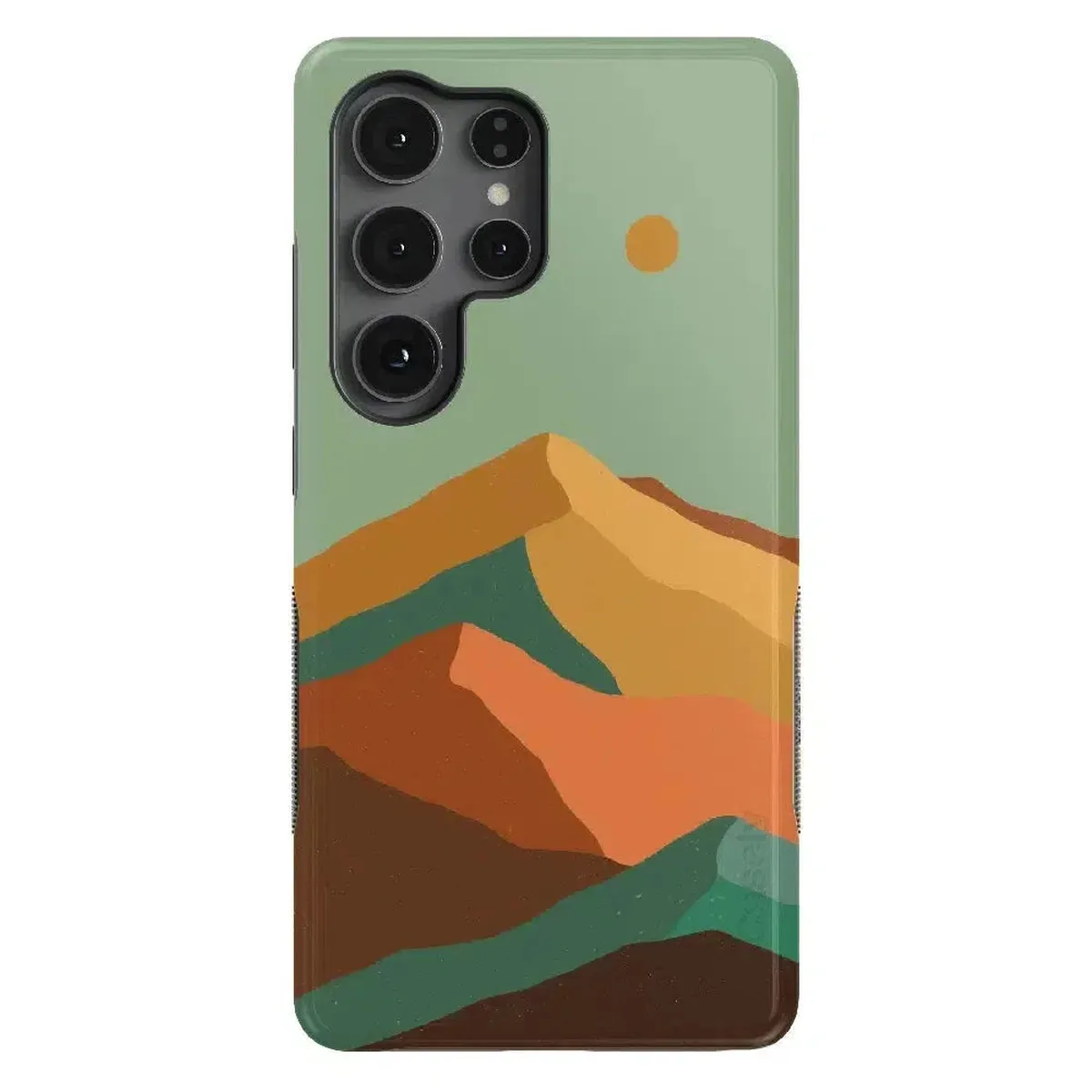 Endless Peaks | Colorblock Mountain Samsung Case - Image 44