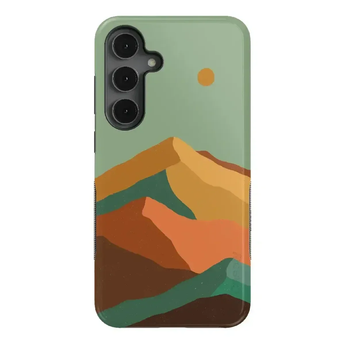 Endless Peaks | Colorblock Mountain Samsung Case - Image 46