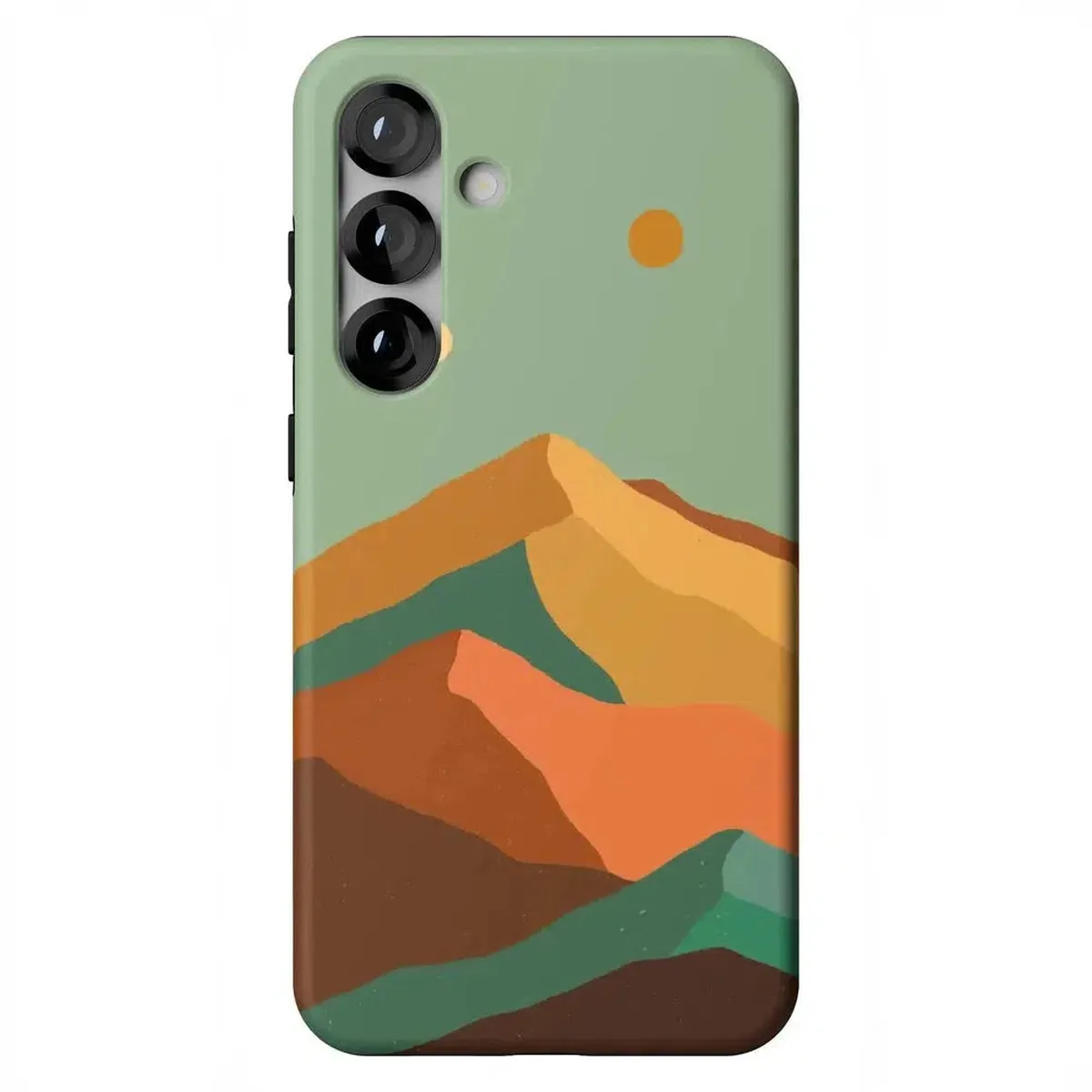 Endless Peaks | Colorblock Mountain Samsung Case - Image 48