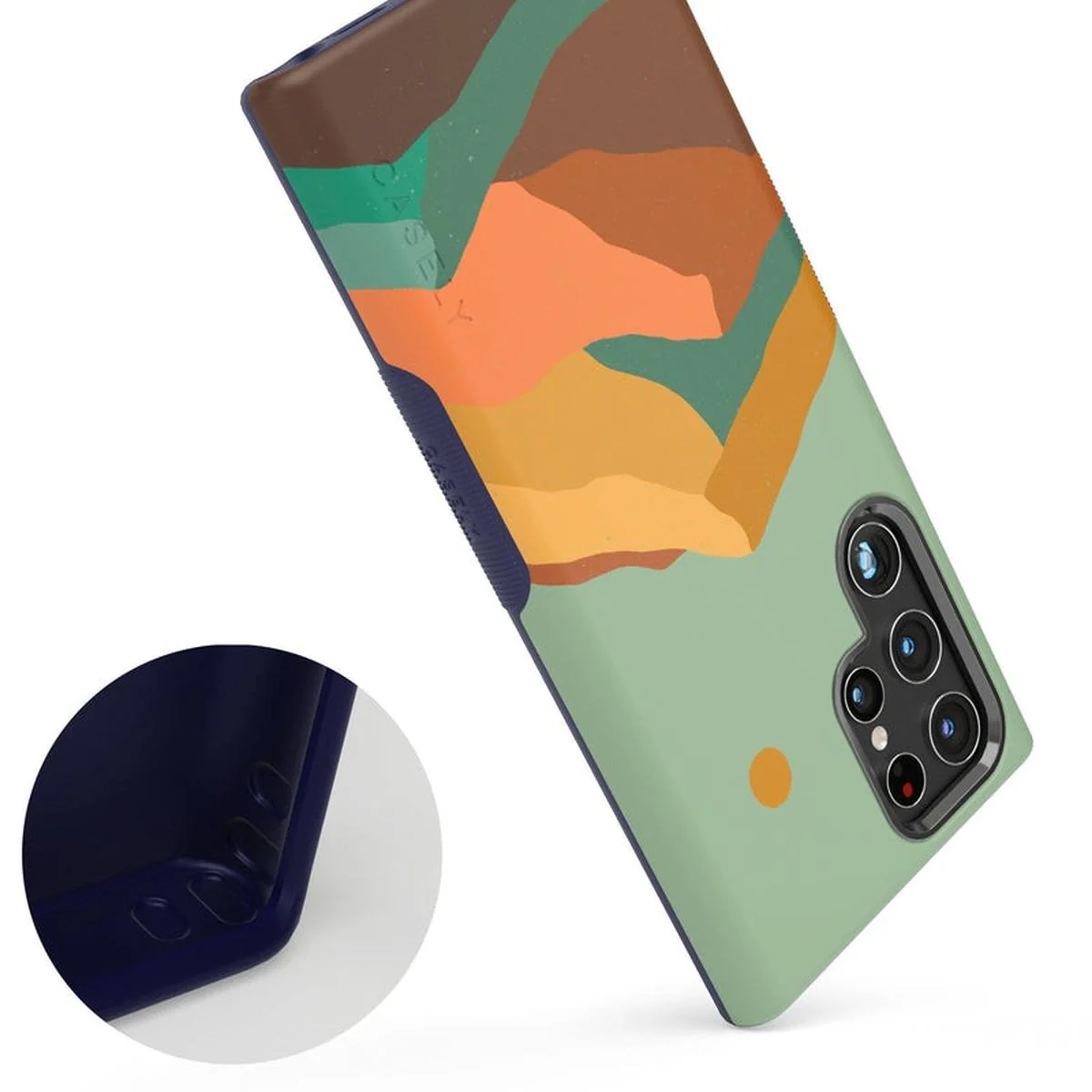 Endless Peaks | Colorblock Mountain Samsung Case - Image 11