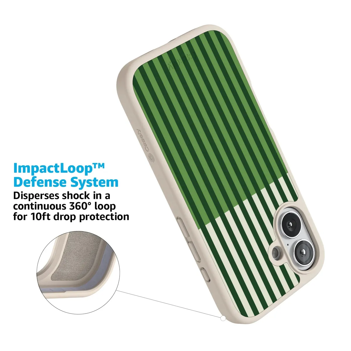 Fairway Stripes | Clubhouse Case - Image 178