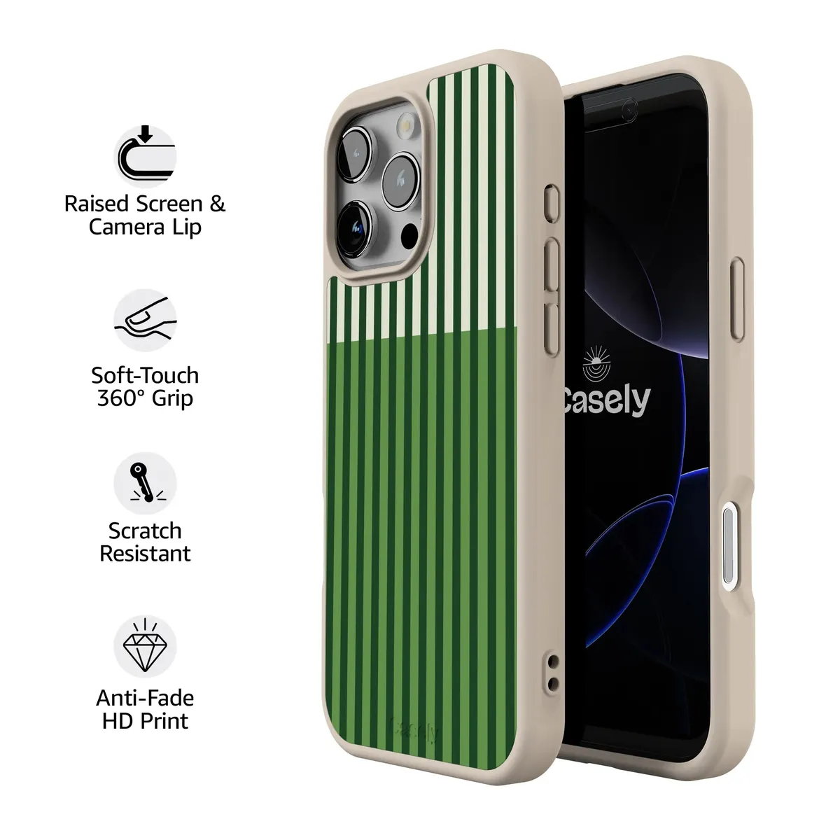Fairway Stripes | Clubhouse Case - Image 180
