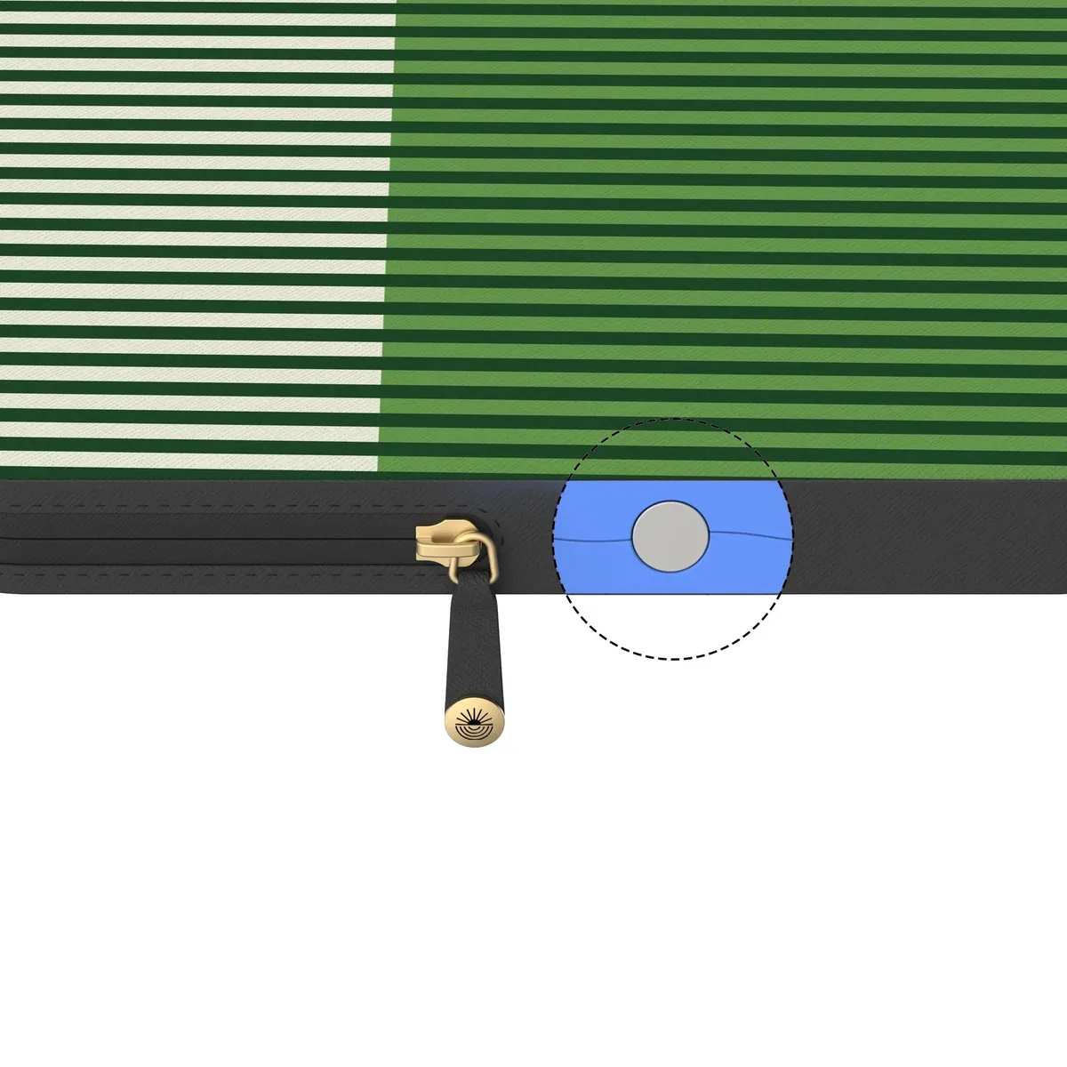 Fairway Stripes | Clubhouse Laptop Case - Image 5