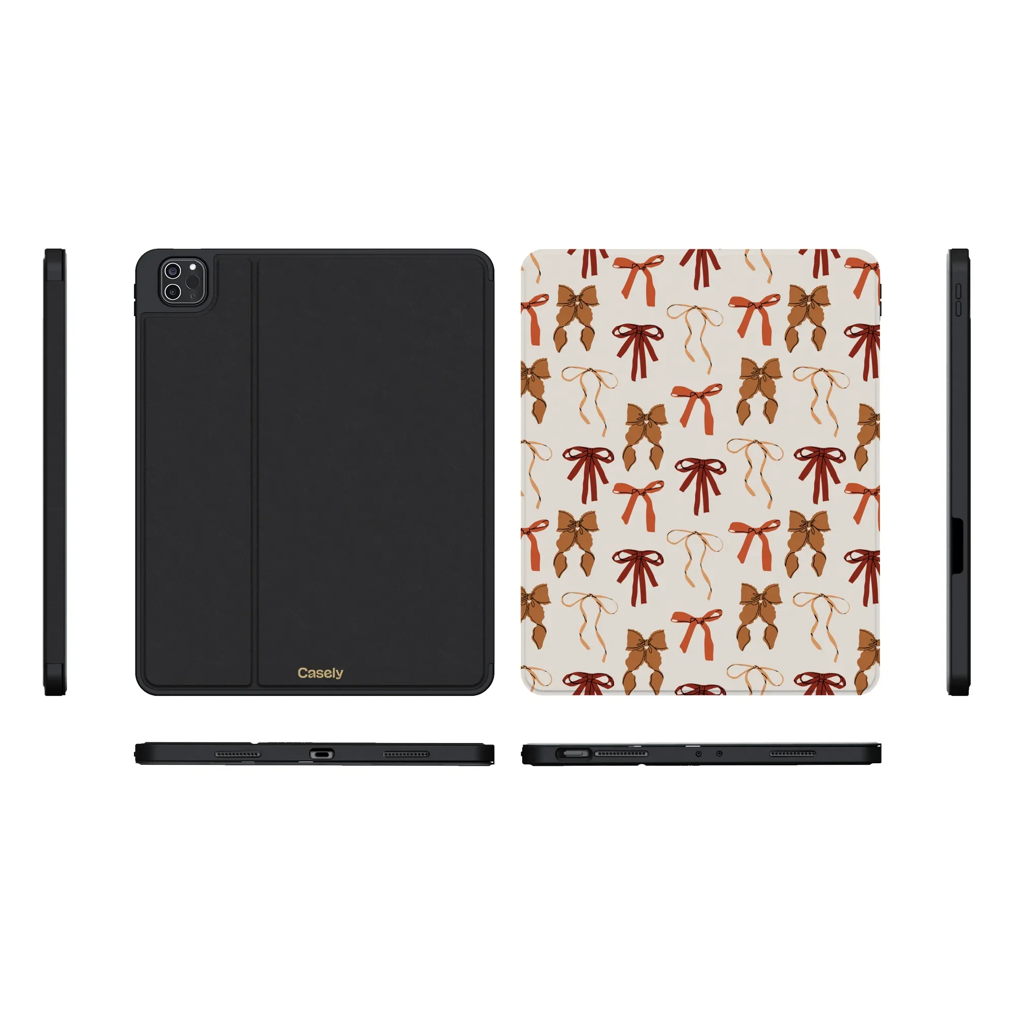 Fall Girlie | Pumpkin Spice Bows iPad Case - Image 21