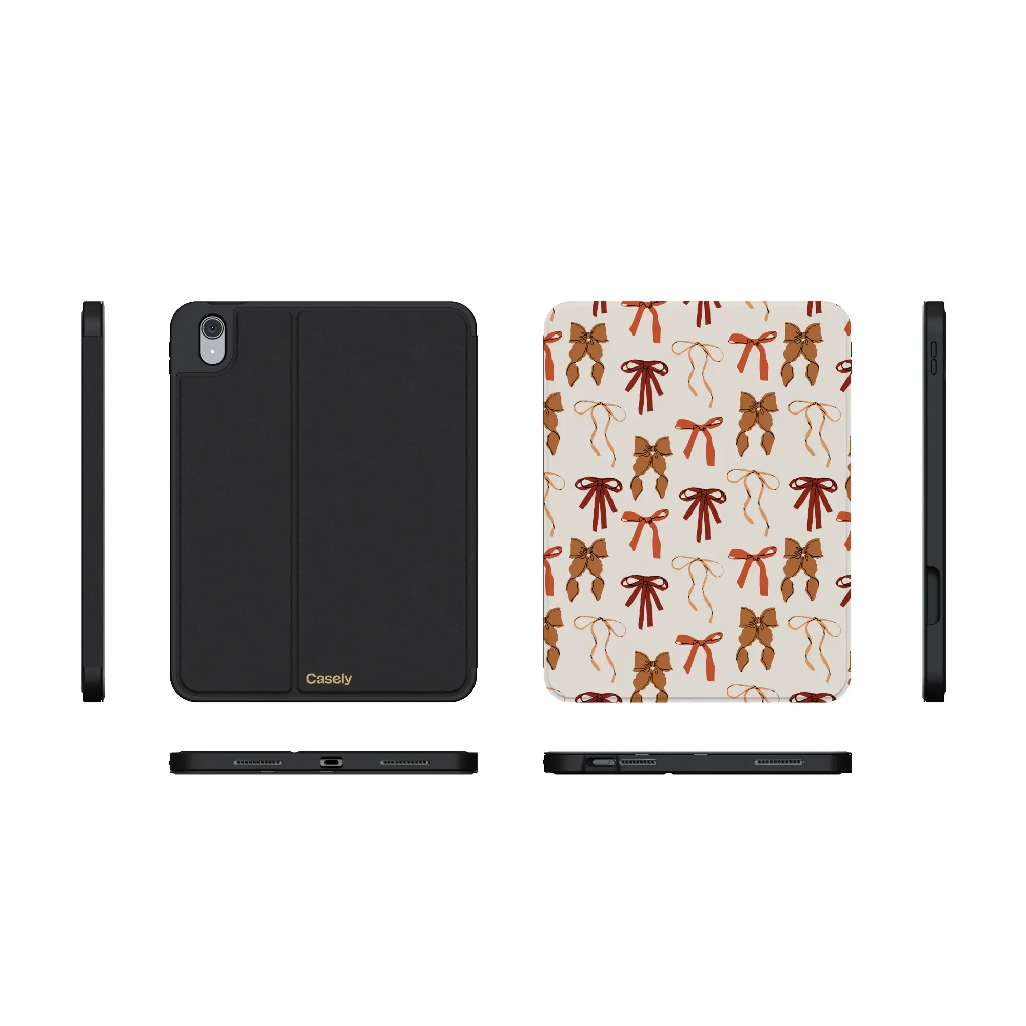 Fall Girlie | Pumpkin Spice Bows iPad Case - Image 28