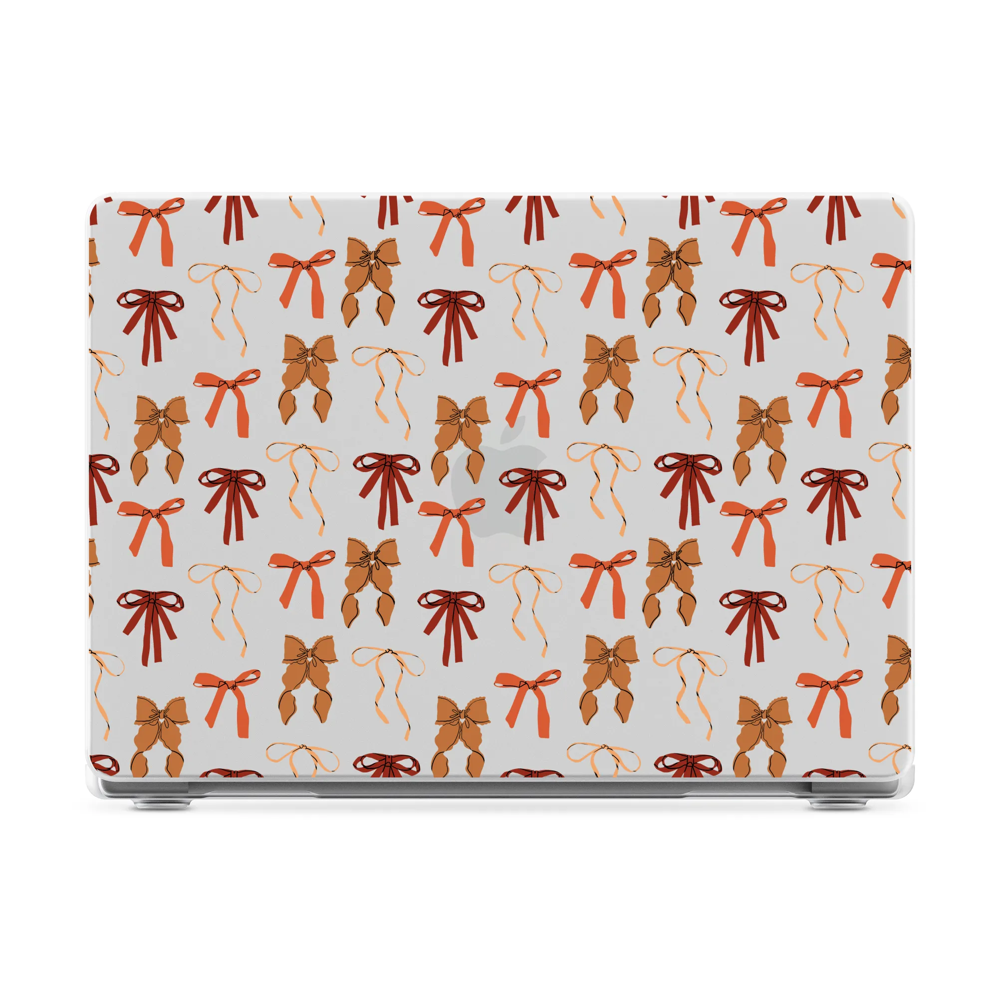 Fall Girlie | Pumpkin Spice Bows Laptop Shell - Image 13