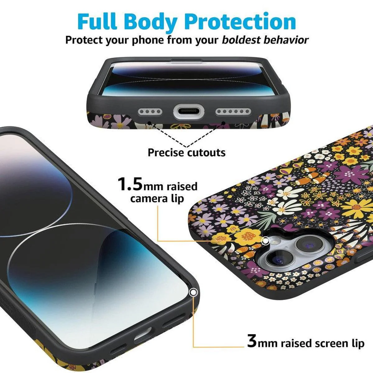 Falling for You | Plum Floral Case - Image 38