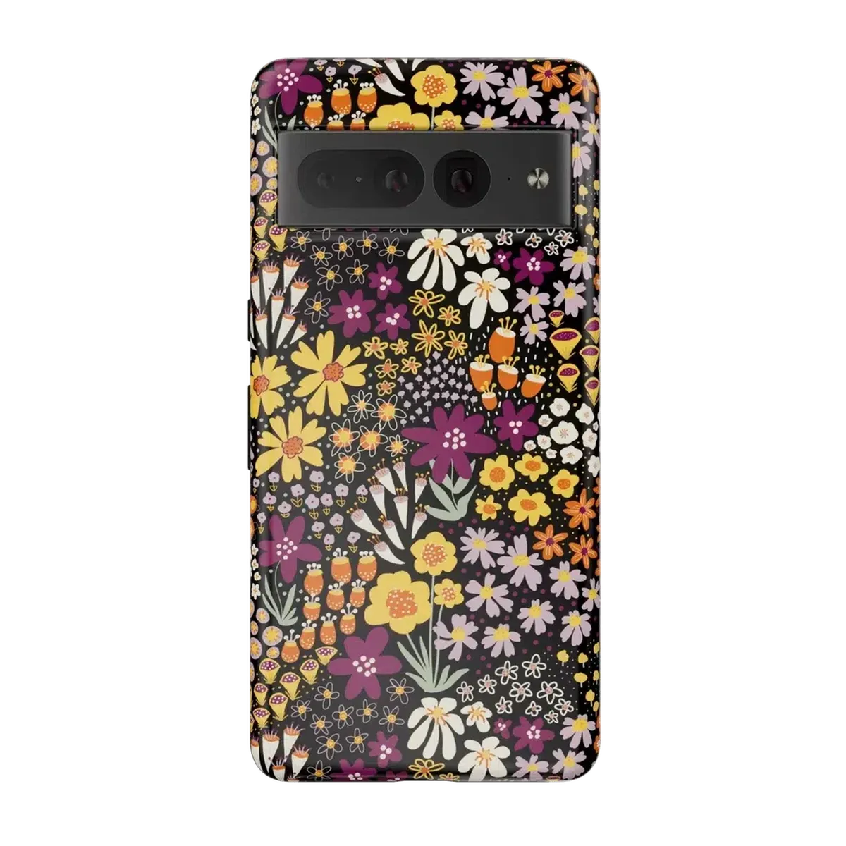 Falling for You | Plum Floral Google Pixel Case - Image 10