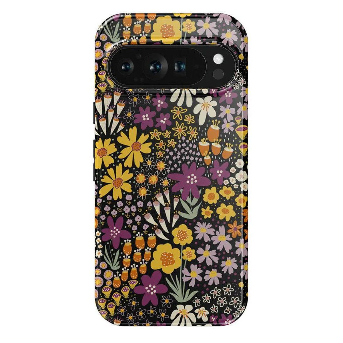 Falling for You | Plum Floral Google Pixel Case - Image 15