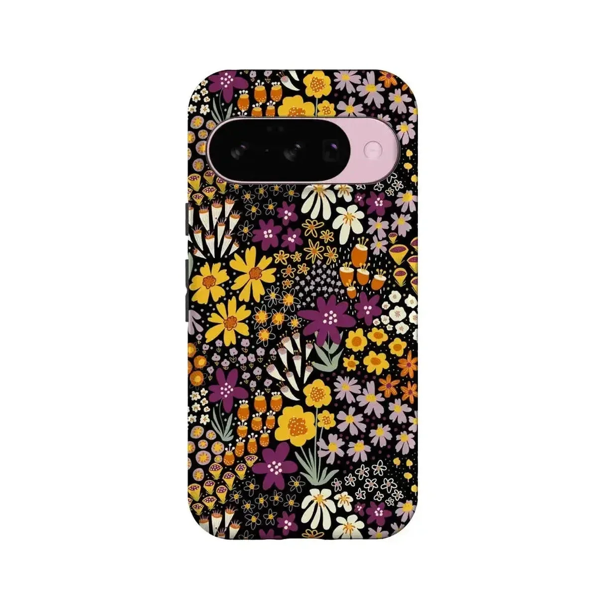 Falling for You | Plum Floral Google Pixel Case - Image 18