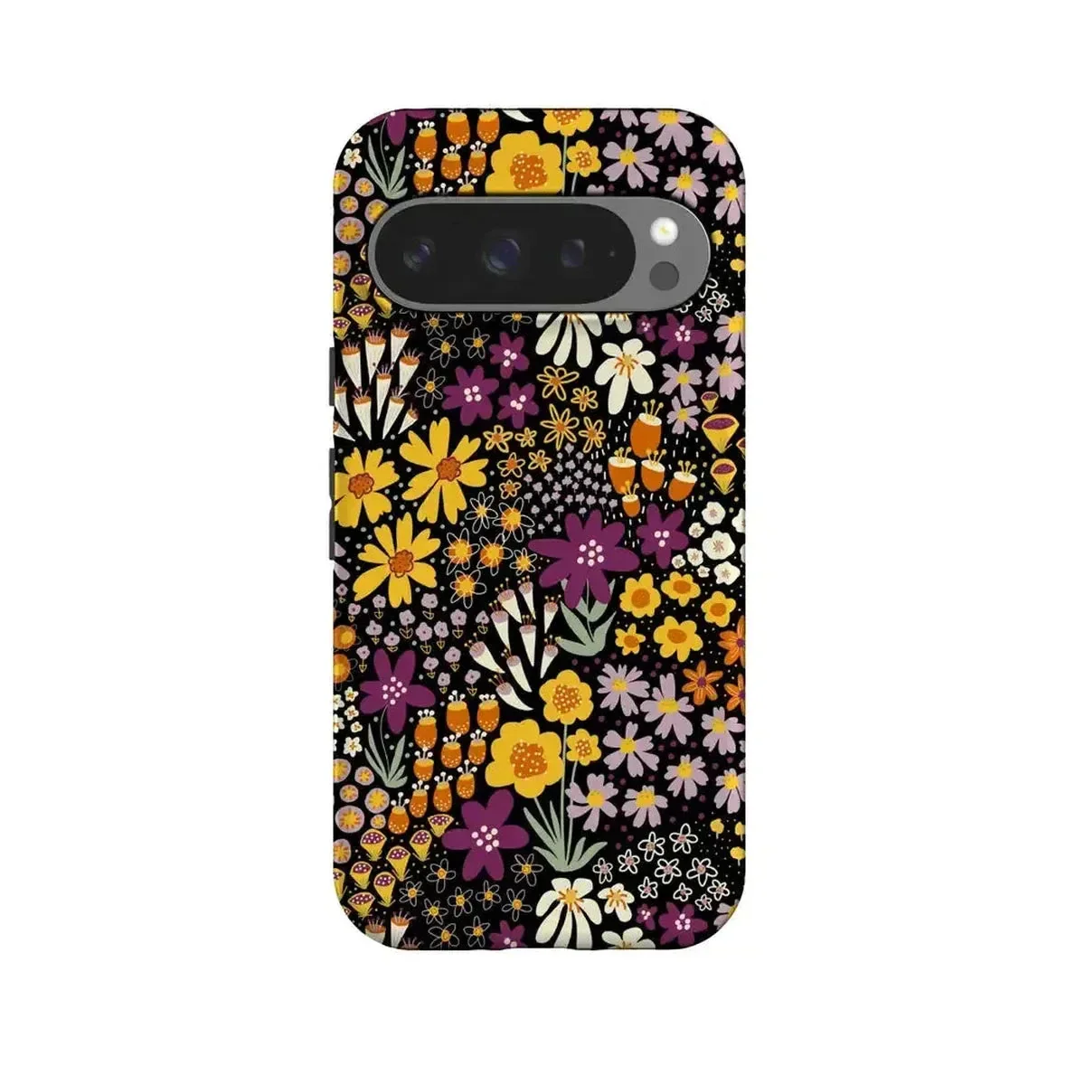 Falling for You | Plum Floral Google Pixel Case - Image 19
