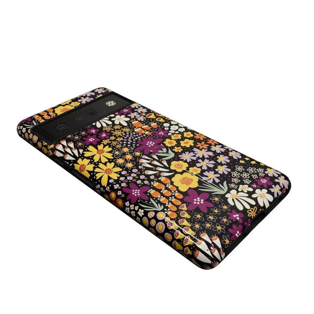 Falling for You | Plum Floral Google Pixel Case - Image 5