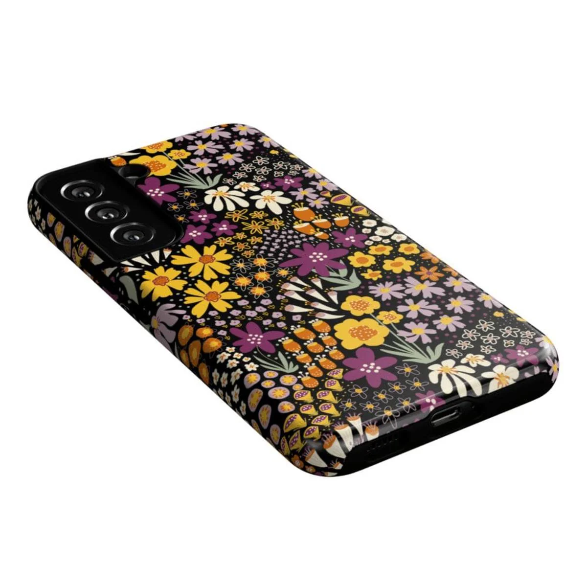 Falling for You | Plum Floral Samsung Case - Image 26
