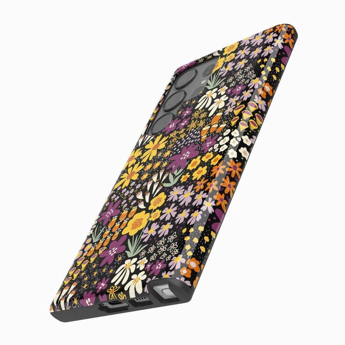 Falling for You | Plum Floral Samsung Case - Image 4