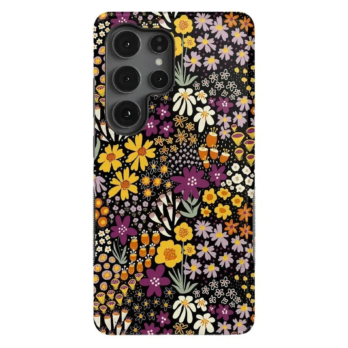 Falling for You | Plum Floral Samsung Case - Image 46