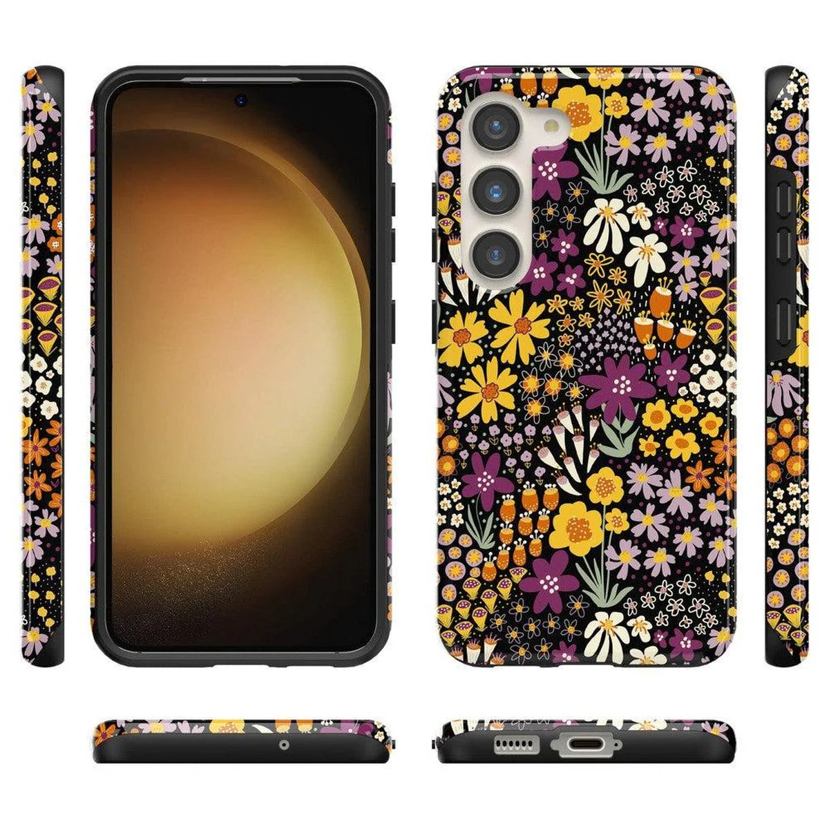 Falling for You | Plum Floral Samsung Case - Image 9