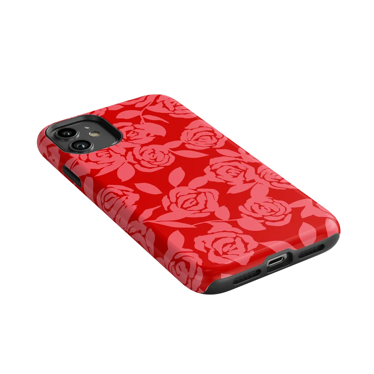 Final Rose | Red & Pink Floral Case - Image 110