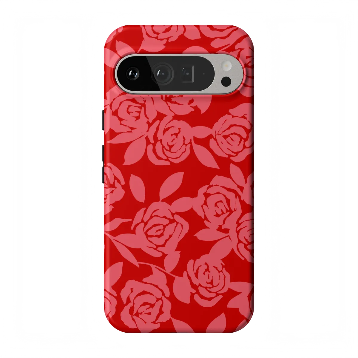 Final Rose | Red & Pink Floral Case - Image 111