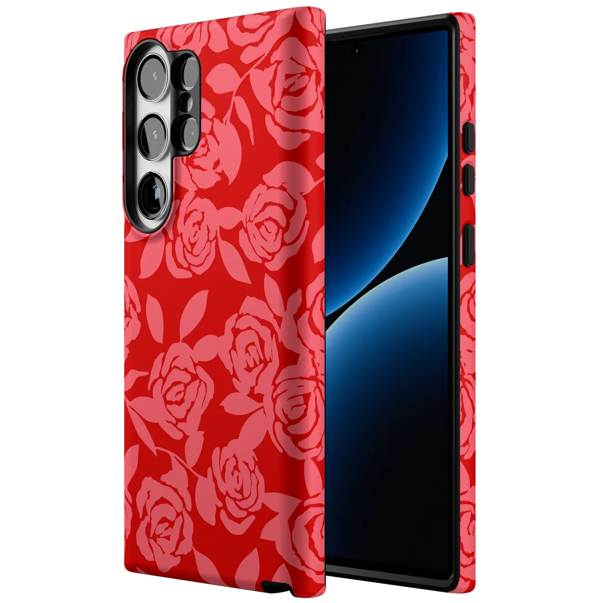 Final Rose | Red & Pink Floral Case - Image 134