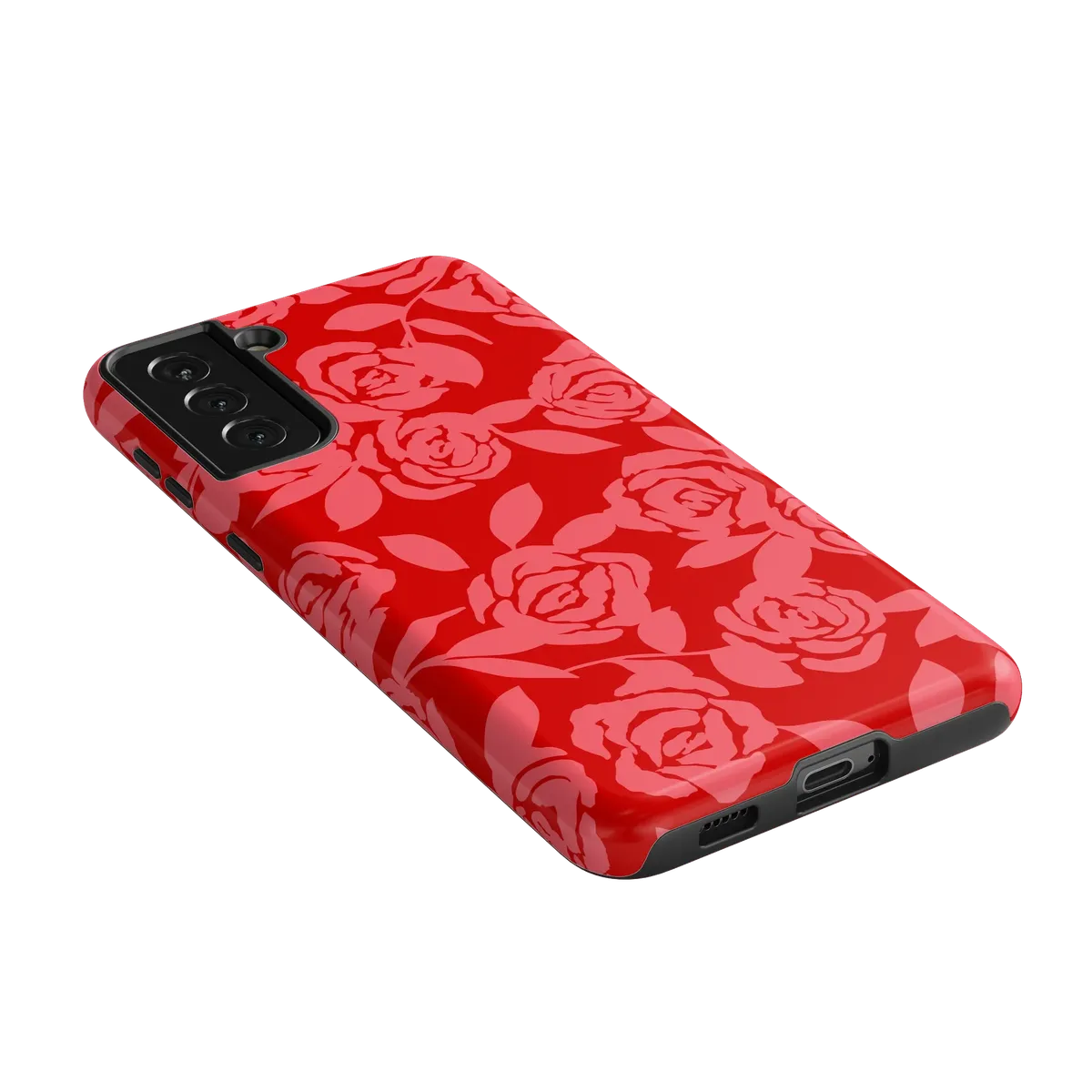 Final Rose | Red & Pink Floral Case - Image 151