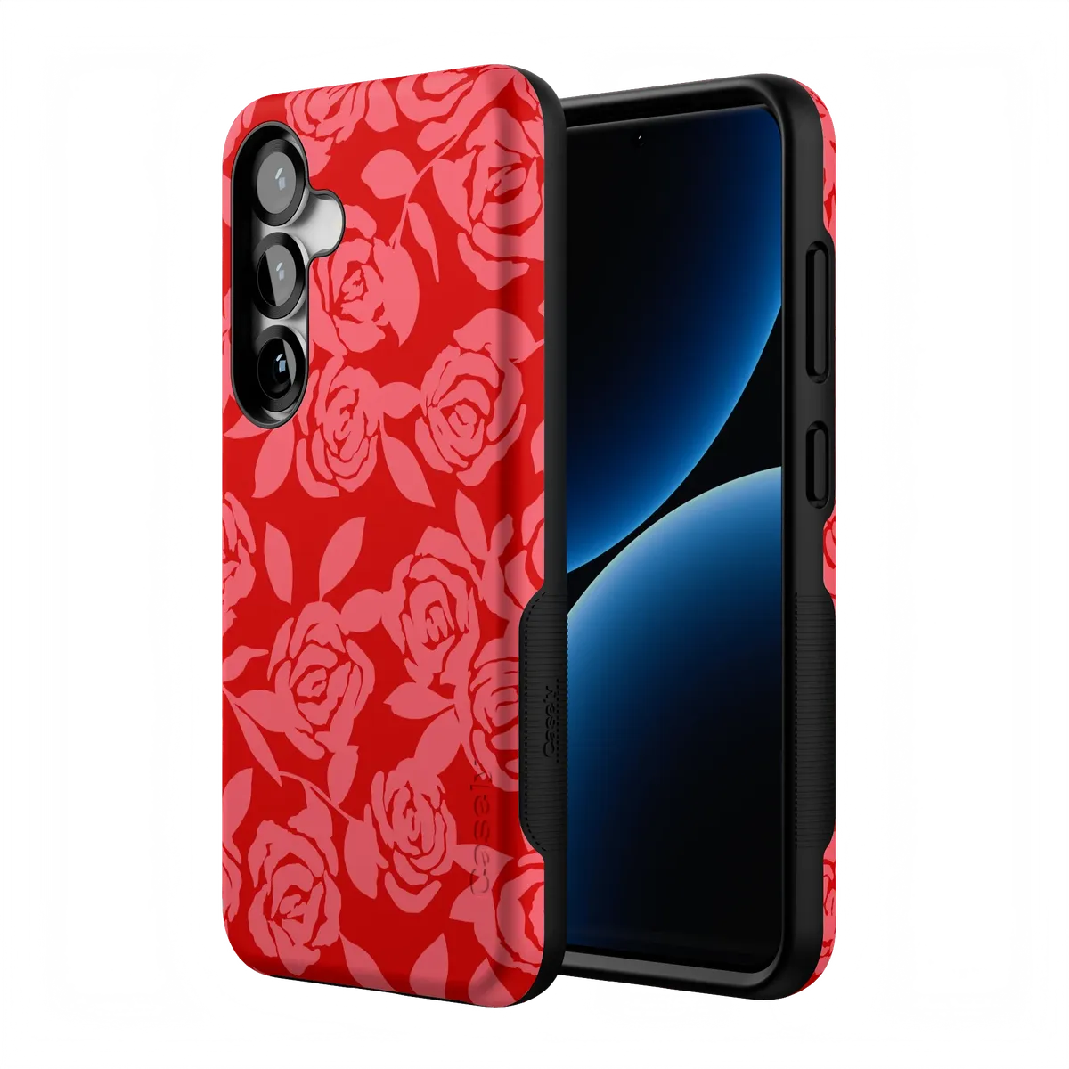 Final Rose | Red & Pink Floral Case - Image 74