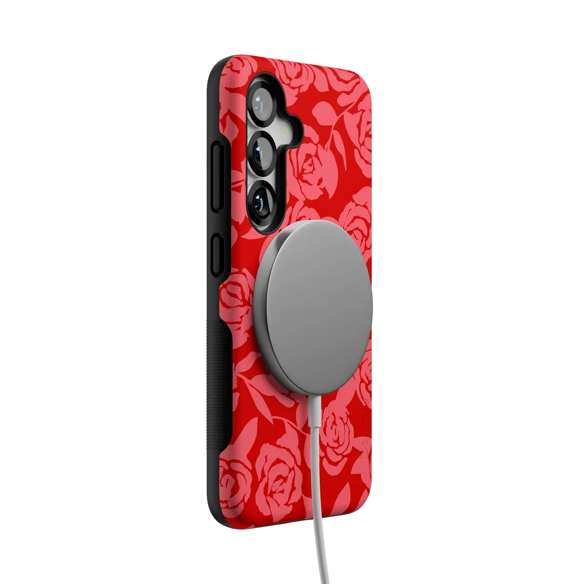 Final Rose | Red & Pink Floral Case - Image 76