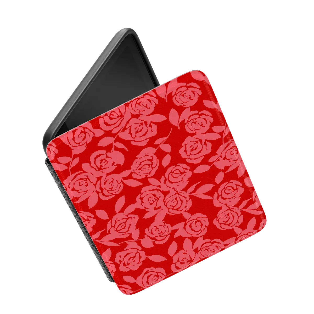 Final Rose | Red & Pink Floral Kindle Case - Image 7