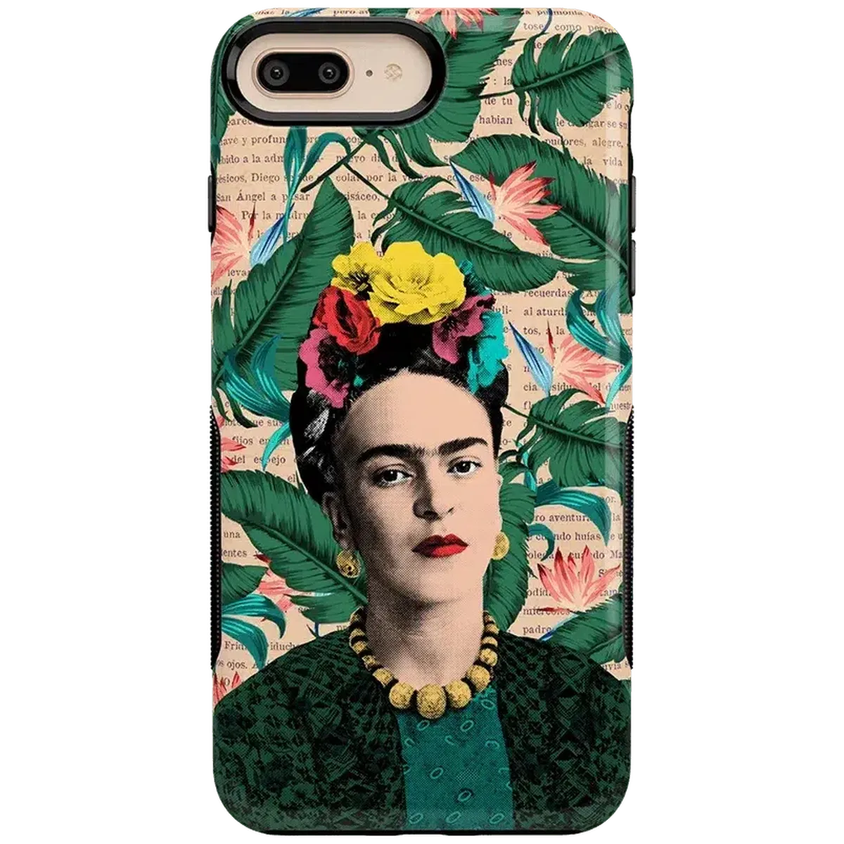 Find Your Muse | Frida Kahlo Portrait Floral Case - Image 36